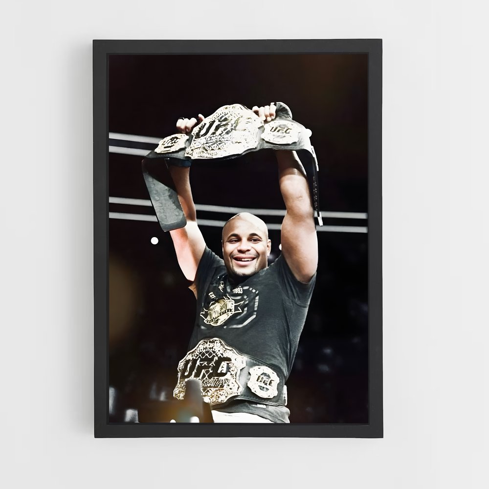 Poster Daniel cormier déclaration – affiche MMA (vue 2)